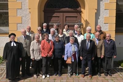 70-jährige Jubelkonfirmanden (Upload vom 13.05.25)